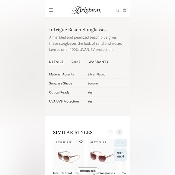 Brighton Intrigue Beach Sunglasses - Picture 10 of 10